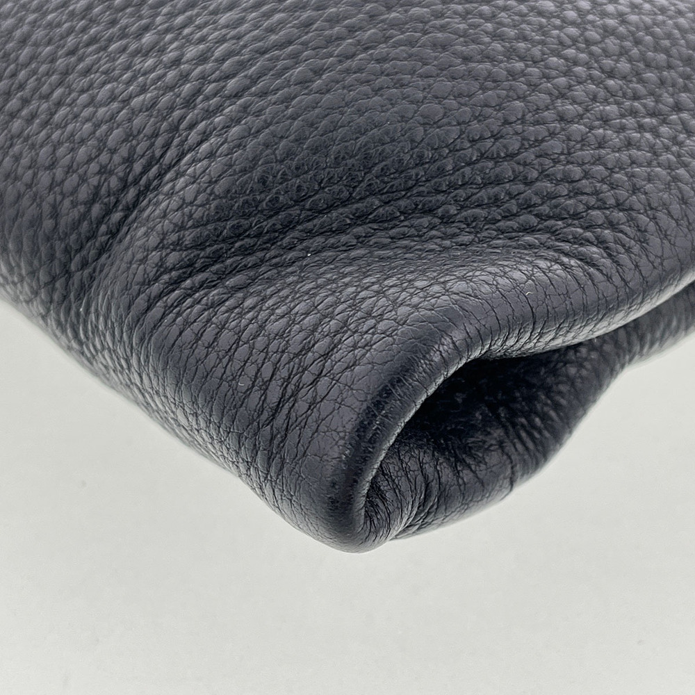 PRADA Vitello Phoenix Leather Shoulder Bag Black - Picture 6 of 6